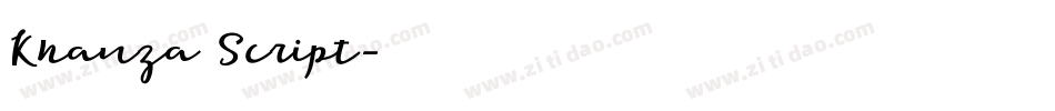 Khanza Script字体转换
